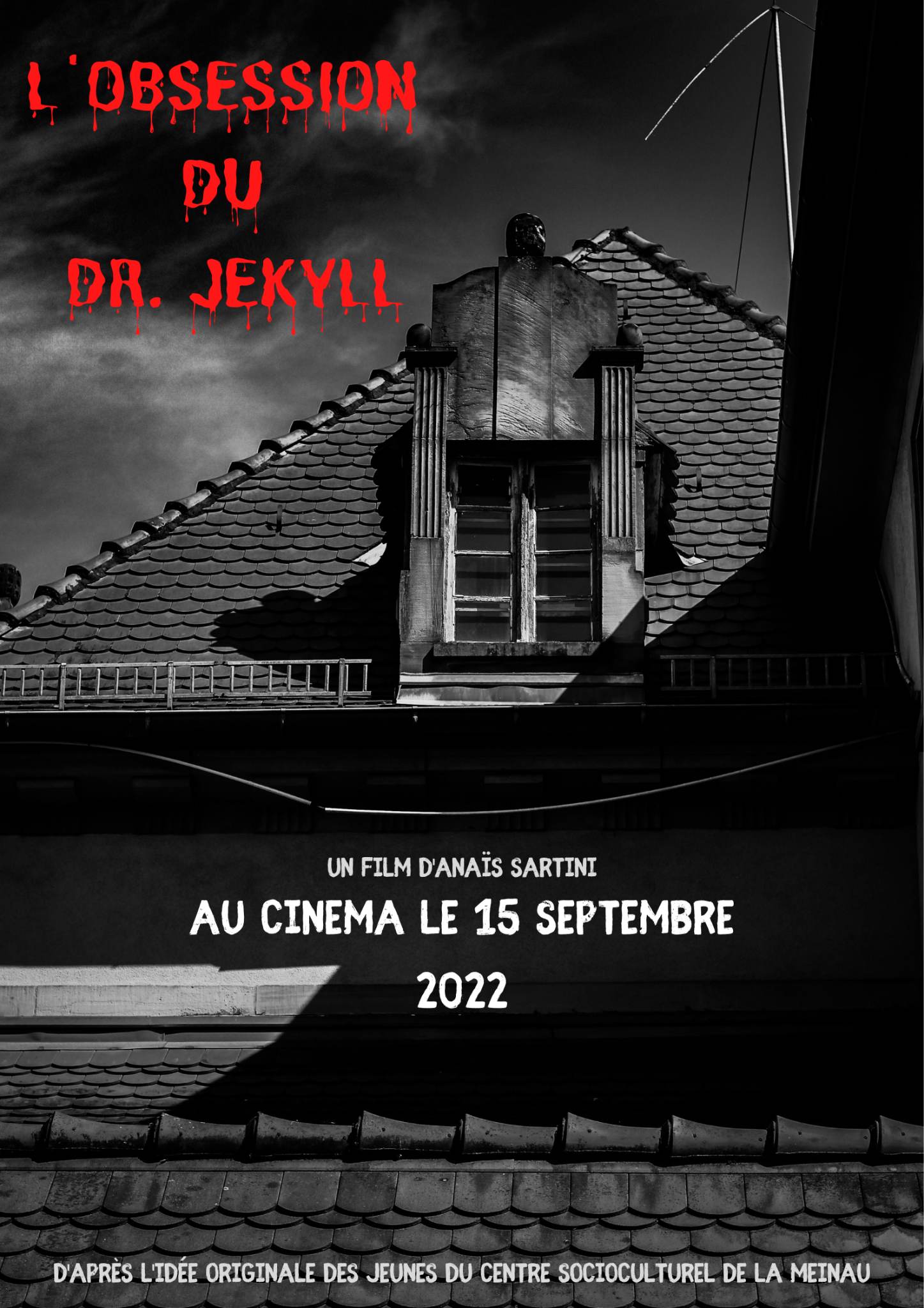 Affiche du court-métrage "L'Obsession du Dr. Jekyll"