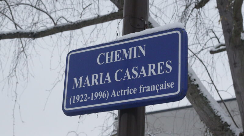 Chemin Maria Casares, quartier de la Meinau