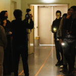 Début d'une des scènes du court-métrage, dans le couloir du CSC Meinau