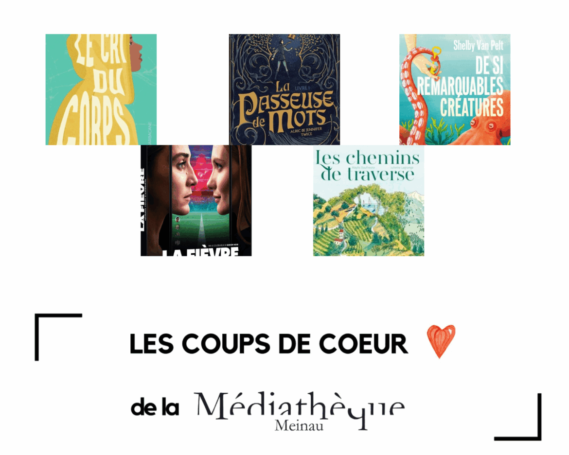 Les coups de cœur de la Médiathèque Meinau