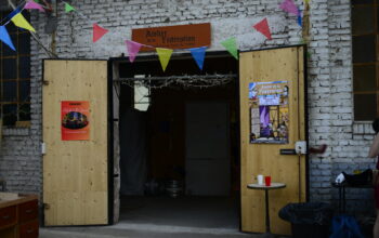 L'entrée de l'Atelier de la Fédération