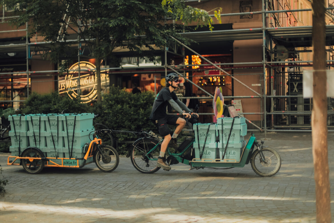Sikle, les composteurs à vélo installés dans le quartier